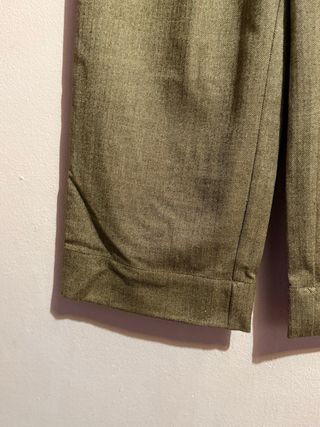 Pantalón Zara Niña Verde Oliva