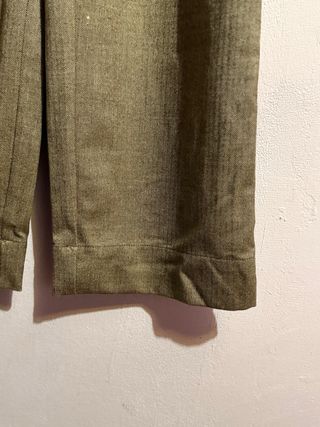 Pantalón Zara Niña Verde Oliva