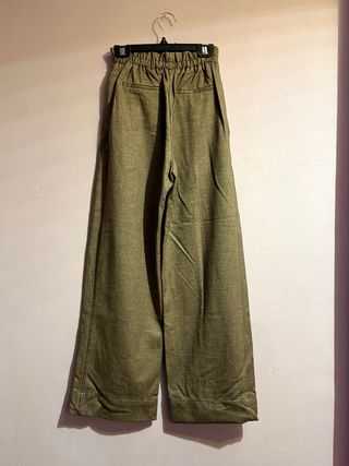 Pantalón Zara Niña Verde Oliva