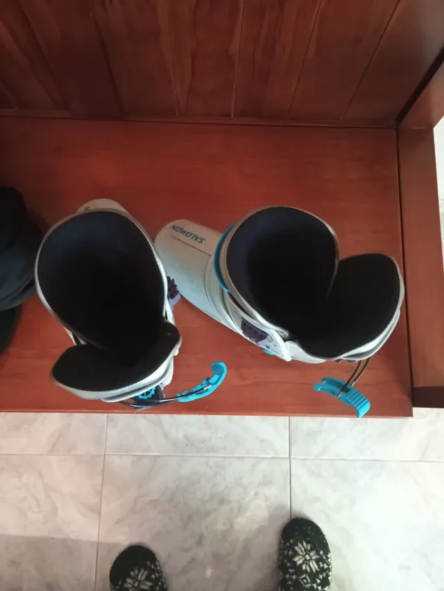 Botas de esquí Salomon T41 más bolsa, negociable