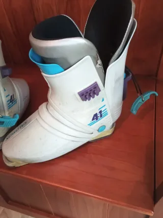 Botas de esquí Salomon T41 más bolsa, negociable