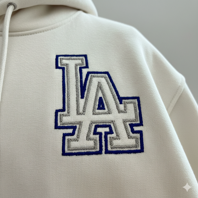 Sudadera New Era LA Dodgers Blanca