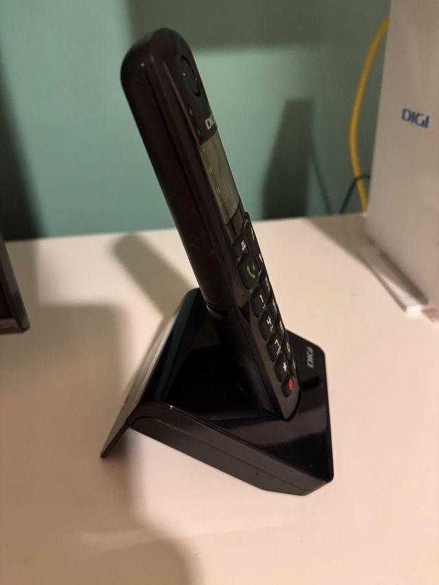 Teléfono Inalámbrico DIGI Negro