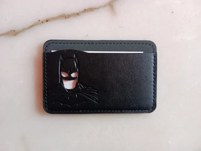 Portafoglio similpelle nero Batman