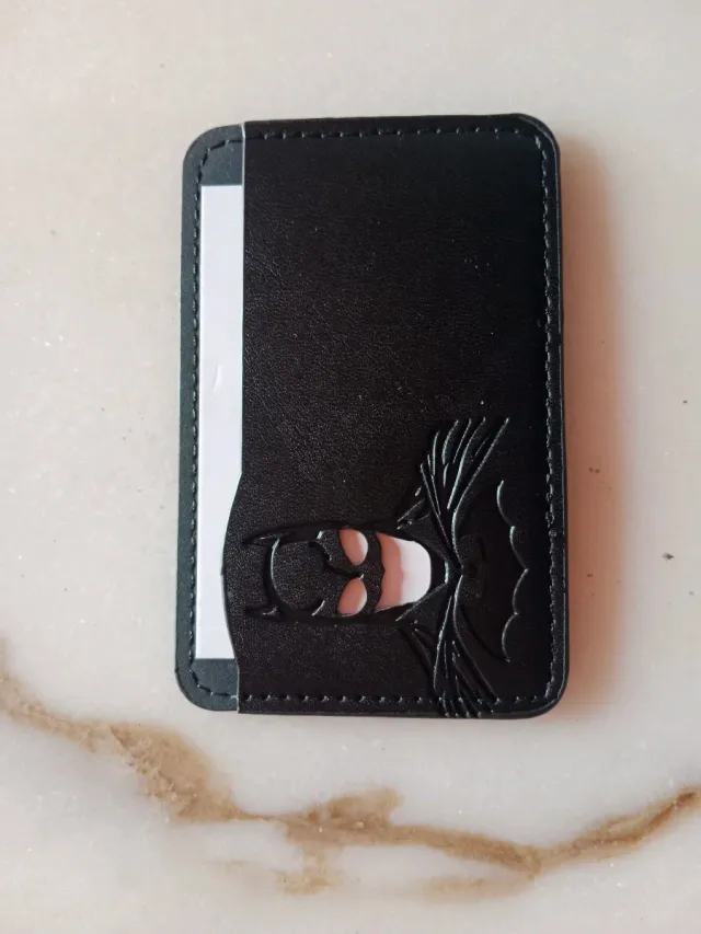 Portafoglio similpelle nero Batman