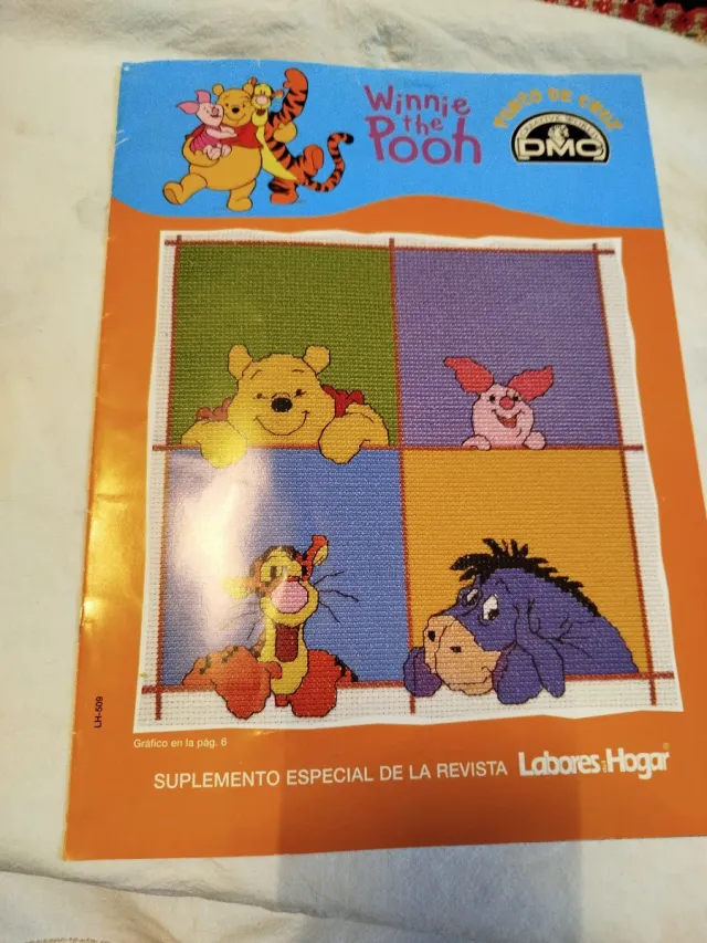 Revistas labores punto de cruz, etc