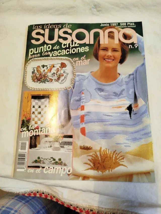 Revistas labores punto de cruz, etc