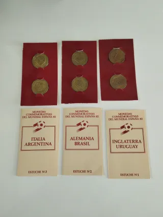 Monedas Conmemorativas Mundial España 82
