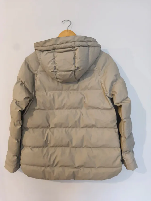 Abrigo impermeable Tantä Nieve Stone Grey