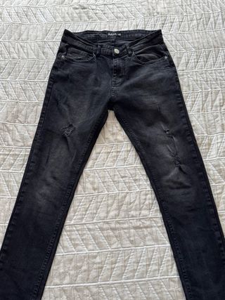 Pantalones vaqueros hombre (negro y azul)