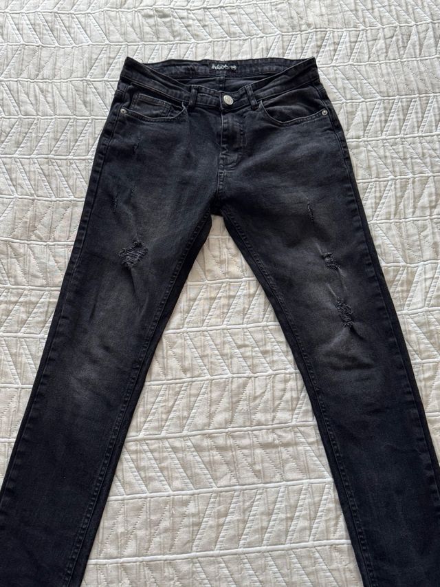 Pantalones vaqueros hombre (negro y azul)