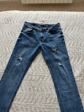 Pantalones vaqueros hombre (negro y azul)