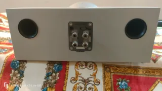 Kef iq 6c speaker centrale beige/grigio