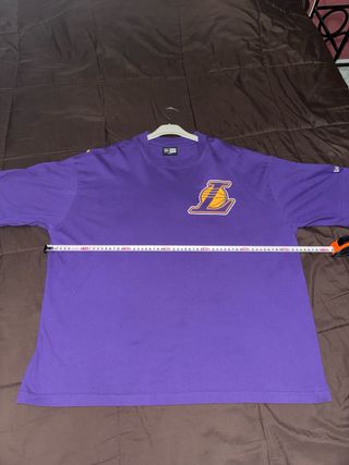 Camiseta New Era Lakers Morada