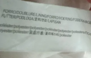 Abrigo pelo oversize beige multicolor