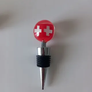 Tappo per bottiglie di vino con sfera vetro murano