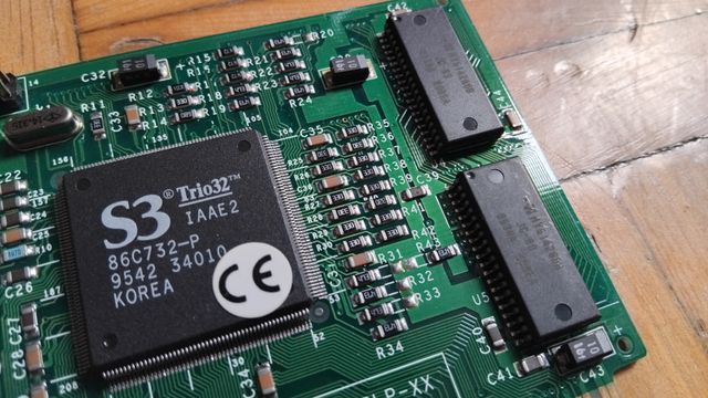 Tarjeta Gráfica PCI S3 Trio 32