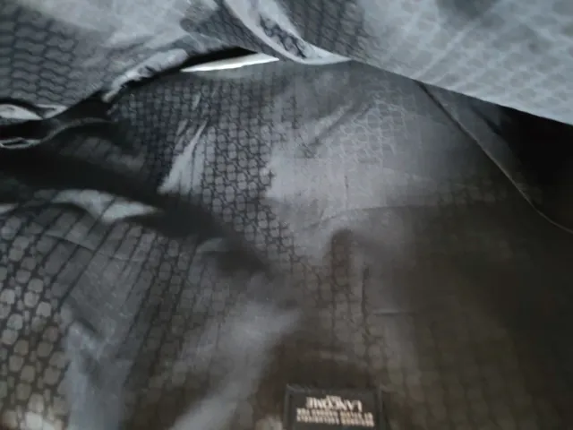 Bolso Lancôme Negro Blanco Muy Ligero