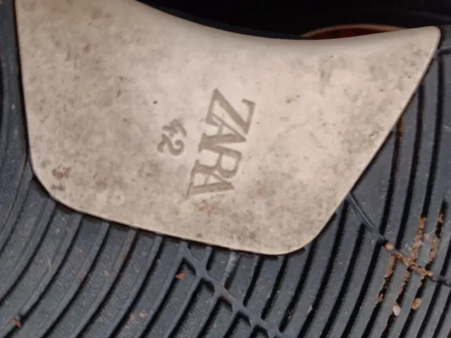 Zapatos Zara Hombre Talla 42 Negros