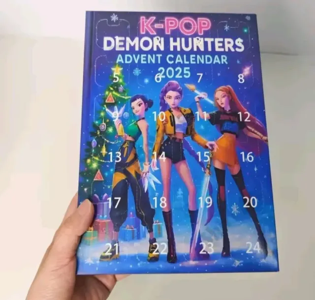 Calendario Adviento K-Pop Demon Hunters 2025