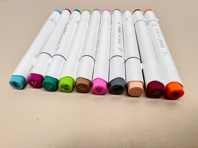 Rotuladores Ohuhu 10 uds Doble Punta