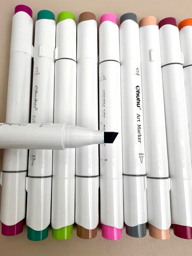 Rotuladores Ohuhu 10 uds Doble Punta