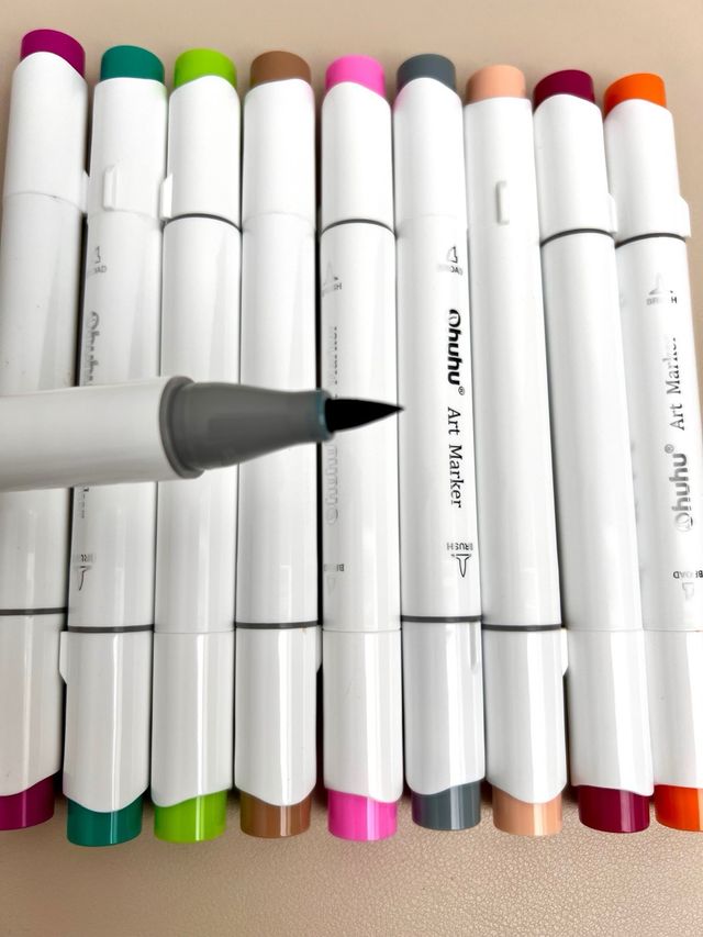 Rotuladores Ohuhu 10 uds Doble Punta