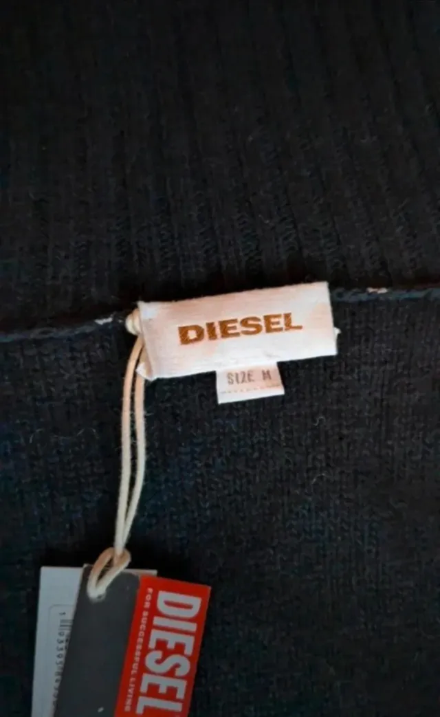 Cárdigan Diesel lana estampado