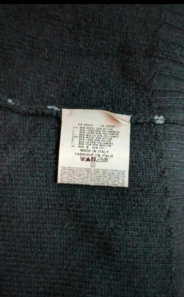 Cárdigan Diesel lana estampado