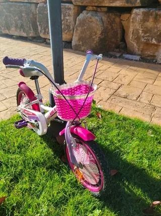 Bicicleta niña Larissa Ultra 14 rosa