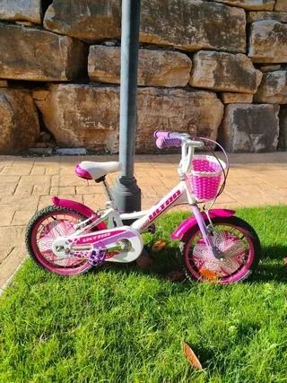 Bicicleta niña Larissa Ultra 14 rosa