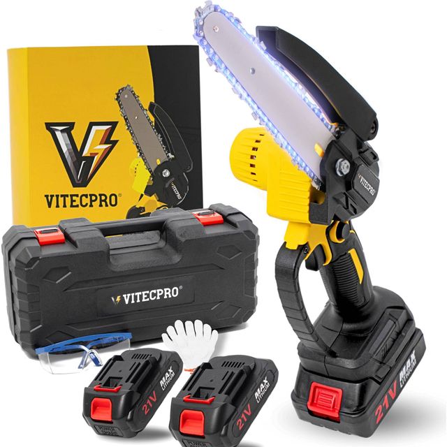 Vitecpro Mini Sega Elettrica a Batteria