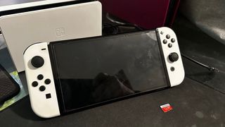 Nintendo Switch OLED Blanca