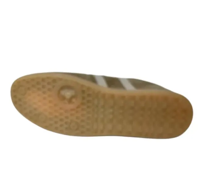 Zapatillas de Piel Beige y Marrón 43