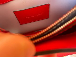 Borsa Calvin Klein Jeans rossa tracolla