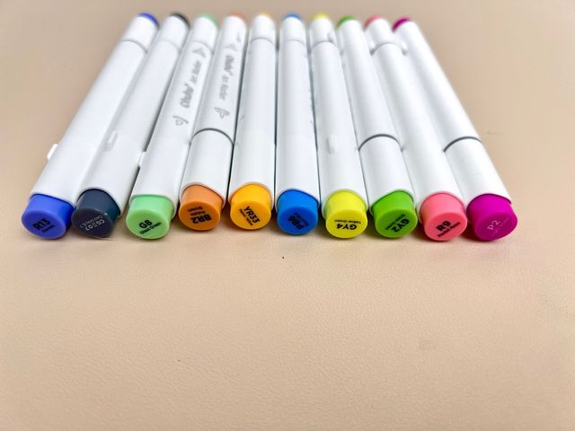 Rotuladores Ohuhu 10 uds Doble Punta