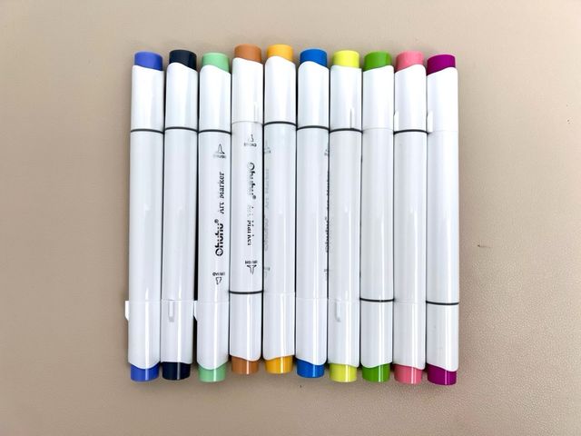 Rotuladores Ohuhu 10 uds Doble Punta