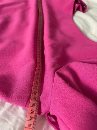 Vestido rosa Cabotine talla 46 con etiqueta