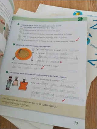 Lote libros 2° primaria mochila ligera santillana