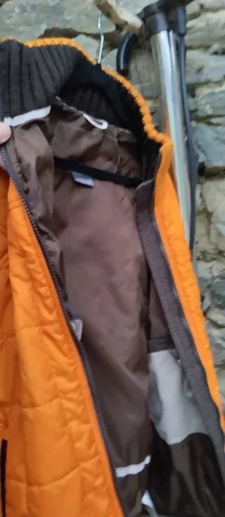 Cazadora Nike Vintage Naranja y Marrón