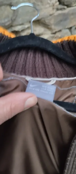 Cazadora Nike Vintage Naranja y Marrón