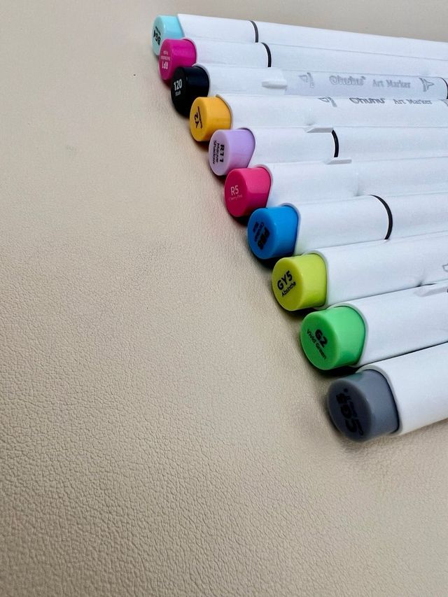 Rotuladores Ohuhu 10 uds Doble Punta