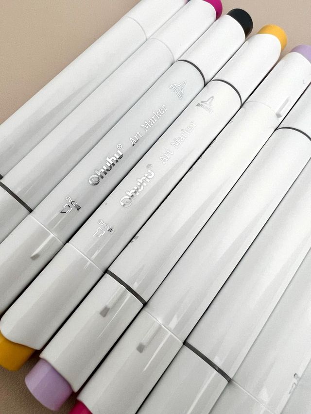 Rotuladores Ohuhu 10 uds Doble Punta