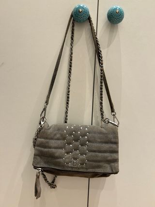 Bolso Brownie gris azulado