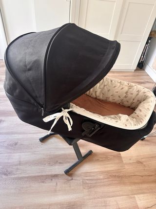 Capazo Joolz Aer+ Negro REGALO FUNDA WALKING MUM