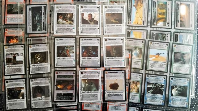 Cartas Star Wars Decipher Colección