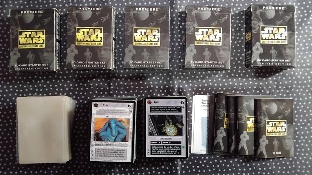 Cartas Star Wars Decipher Colección