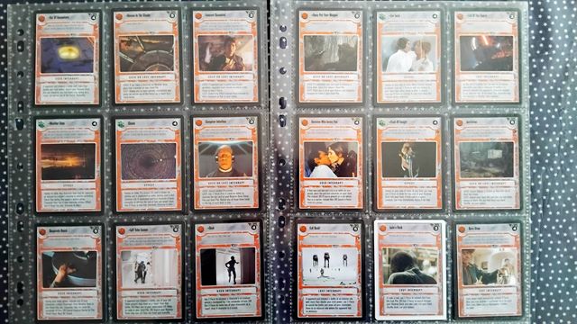 Cartas Star Wars Decipher Colección