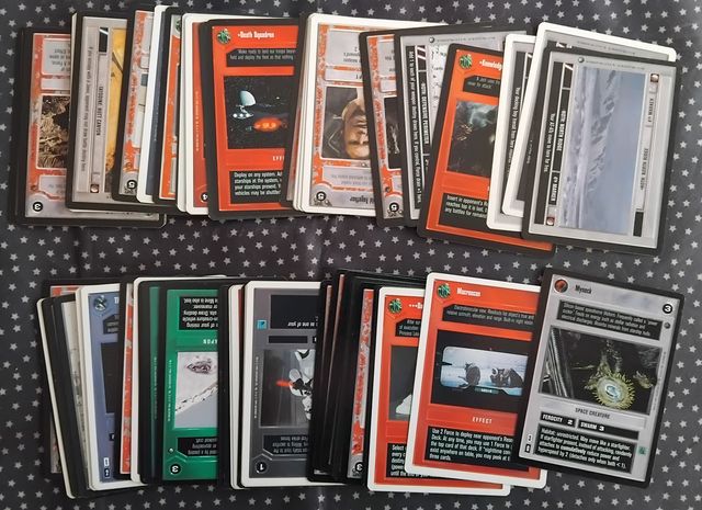 Cartas Star Wars Decipher Colección