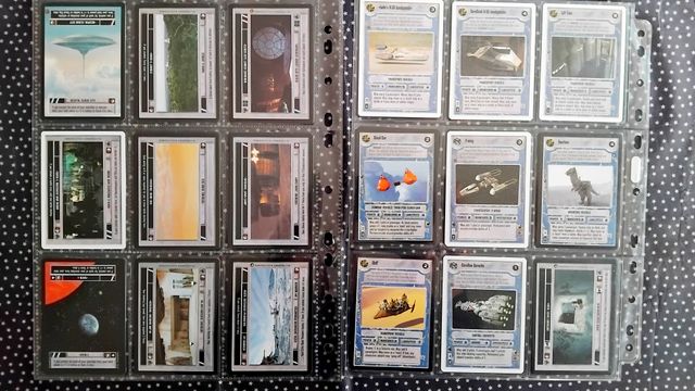 Cartas Star Wars Decipher Colección